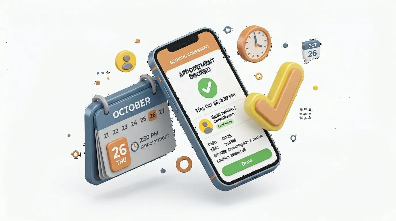 Step 3: Book appointment