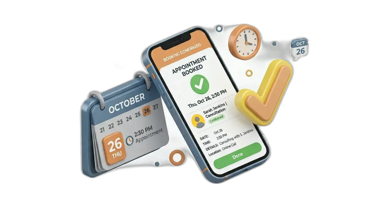 Step 3: Book appointment