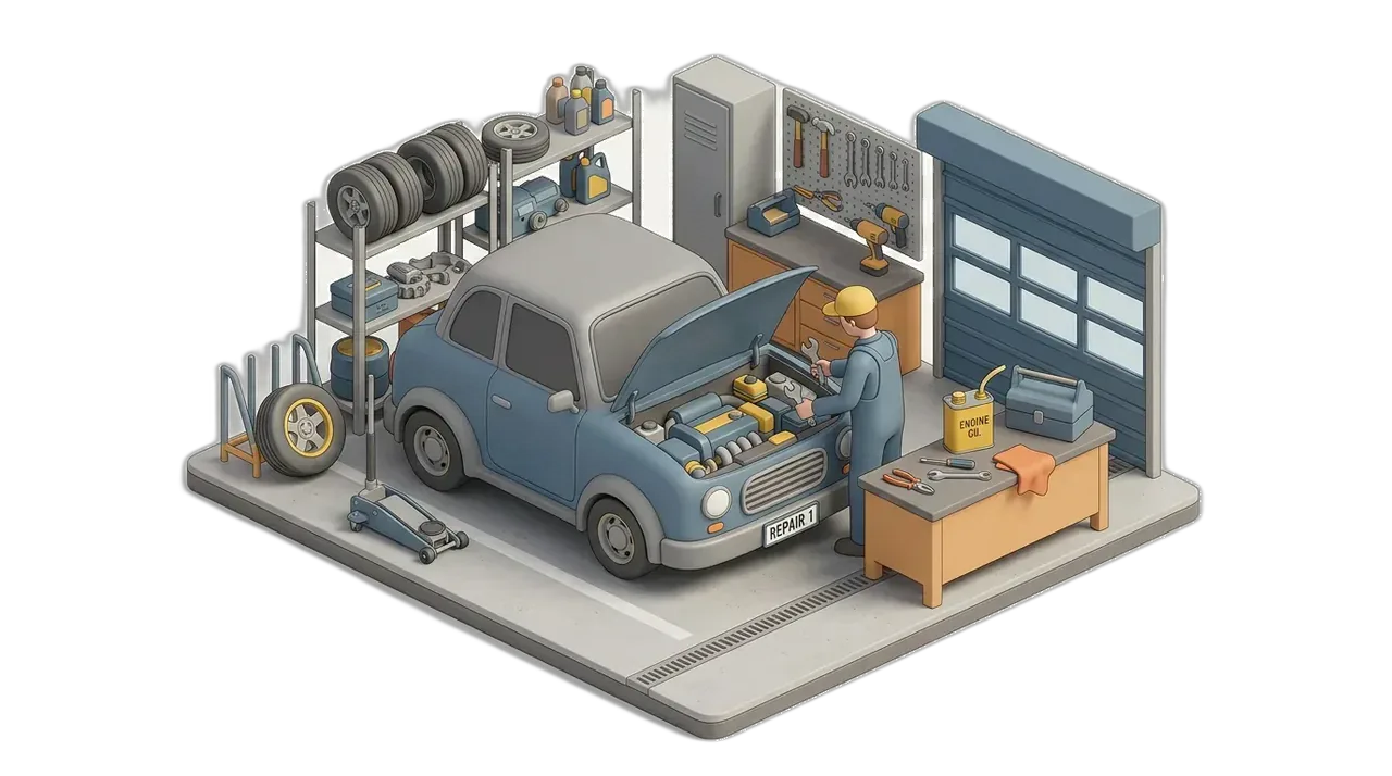 תיקון רכב service illustration